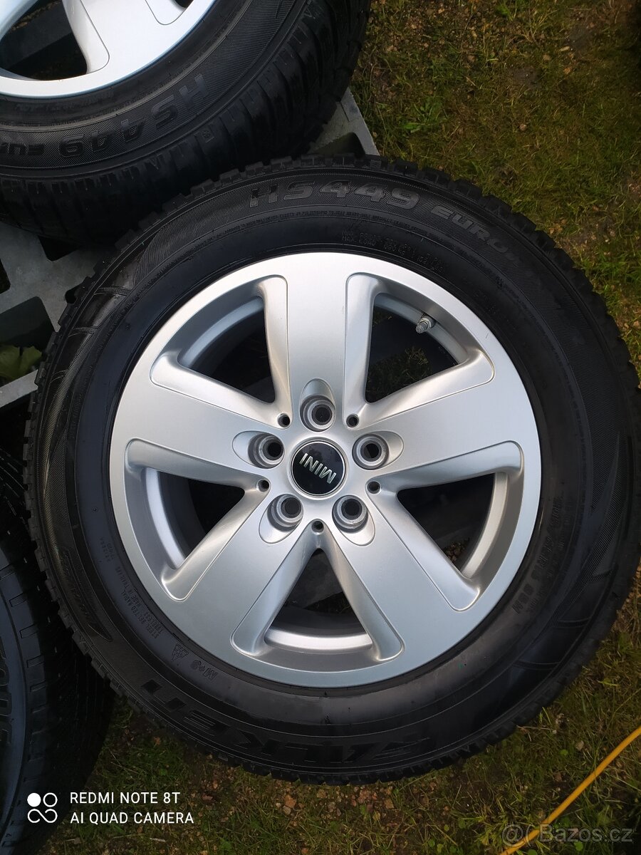 ALU KOLA MINI - 5x112 - r16 + ZIMNÍ PNEU 205/65/16 - 4ks - 4