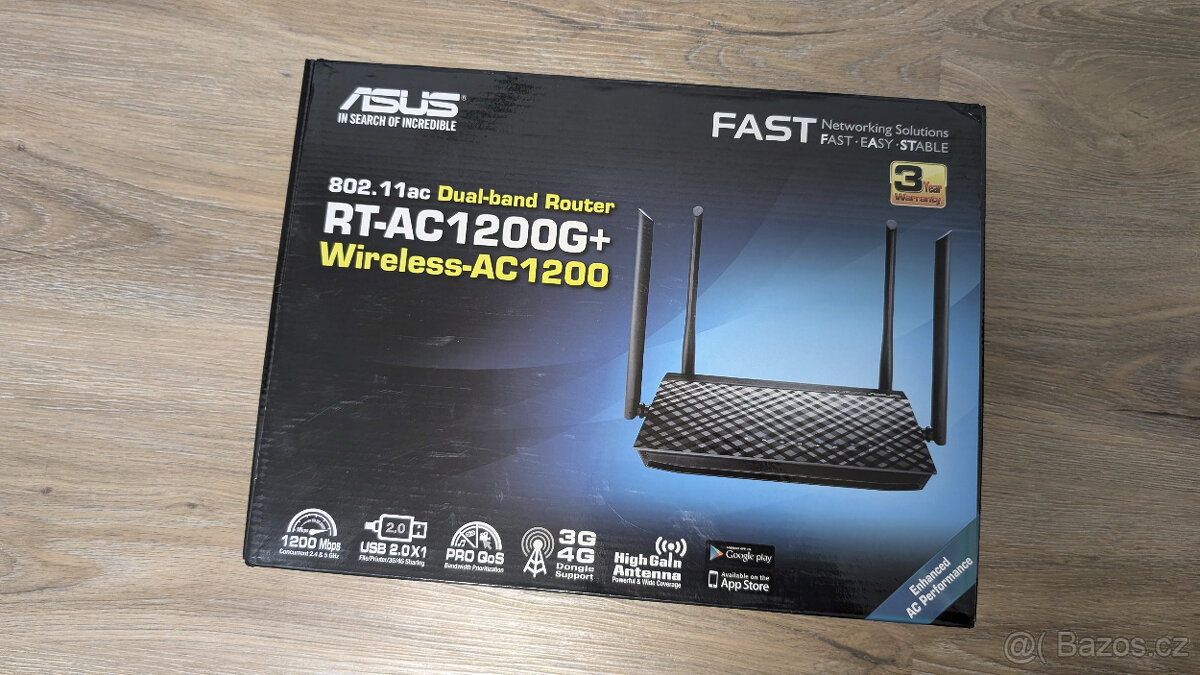 Router Asus RT-AC1200G+ - 4