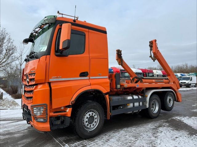 Mercedes-Benz Arocs 2548 řetězový kontejner Meiller - 4