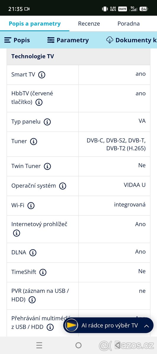 Televize Hisense - 4