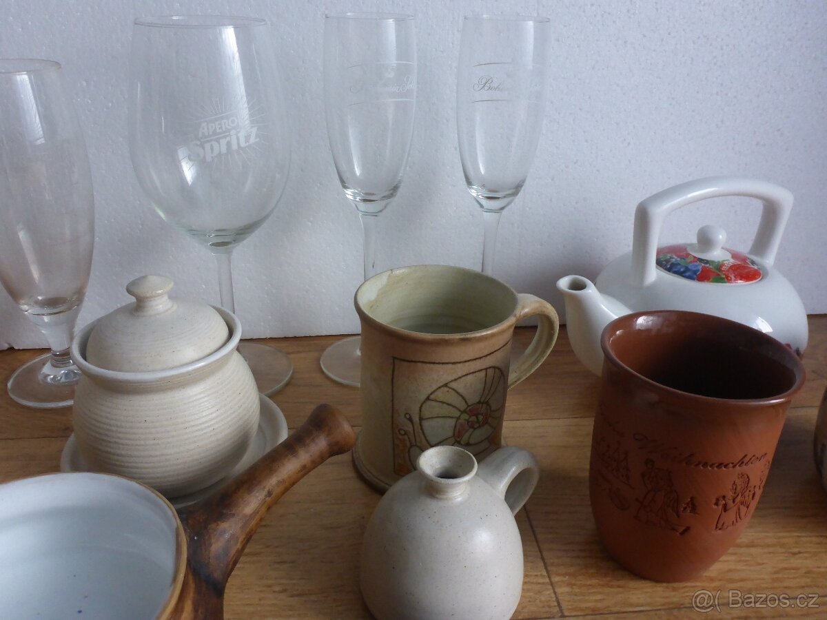 Keramika, skleničky - 4