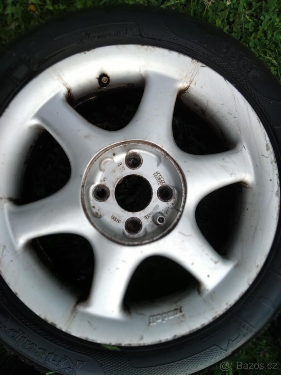 Alu disky 4x108 s pneu na dojetí 185/55R14 - 4