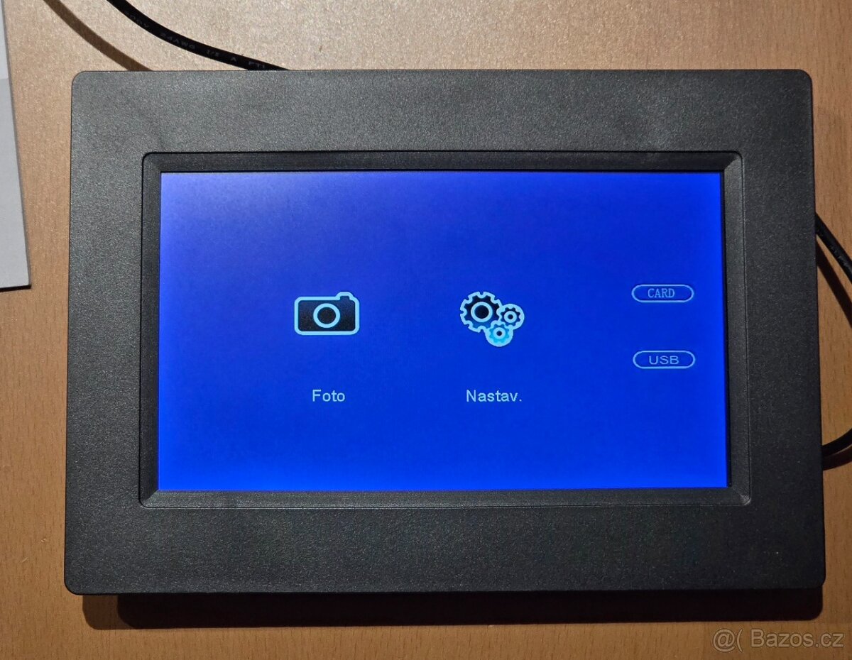 SENCOR SDF 733 W digitální fotorámeček černý - 4