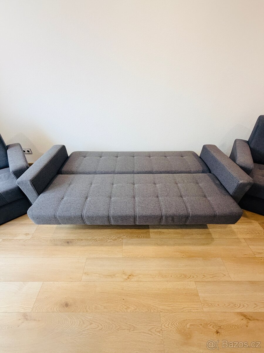 Pohovka MALAKI - tmavě šedá - 4