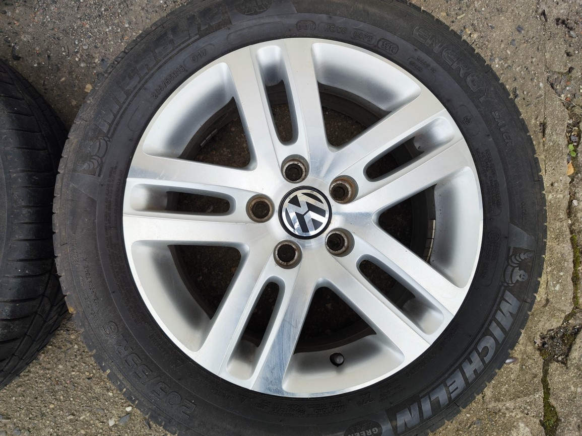16"alu sada Atlanta 5x112 origo Golf 6 5 Caddy Touran Jetta - 4