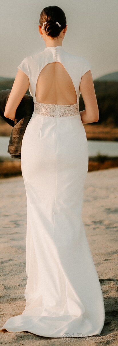 Svatební šaty Ida Torez 34-36 - 4