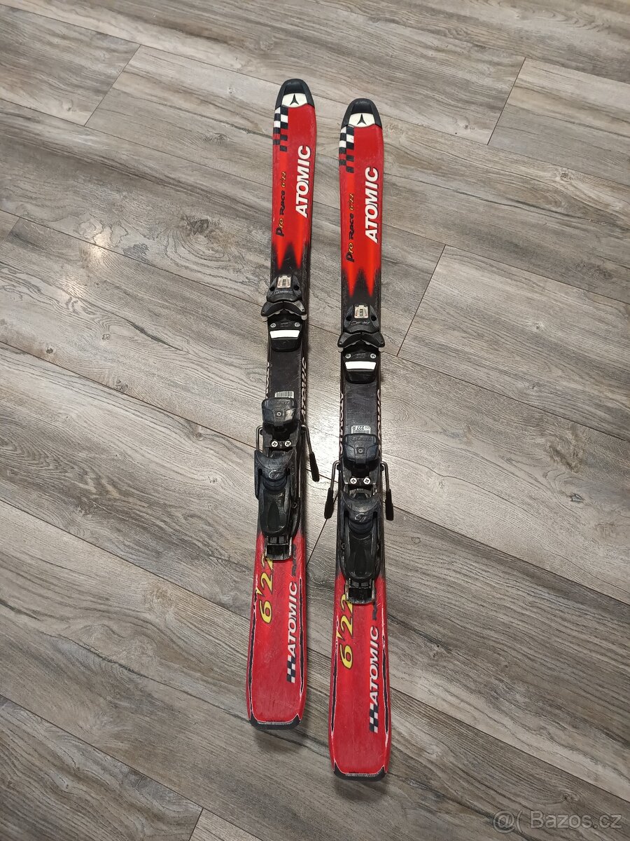 Lyže 117 cm a lyžáky 235 mm - 4