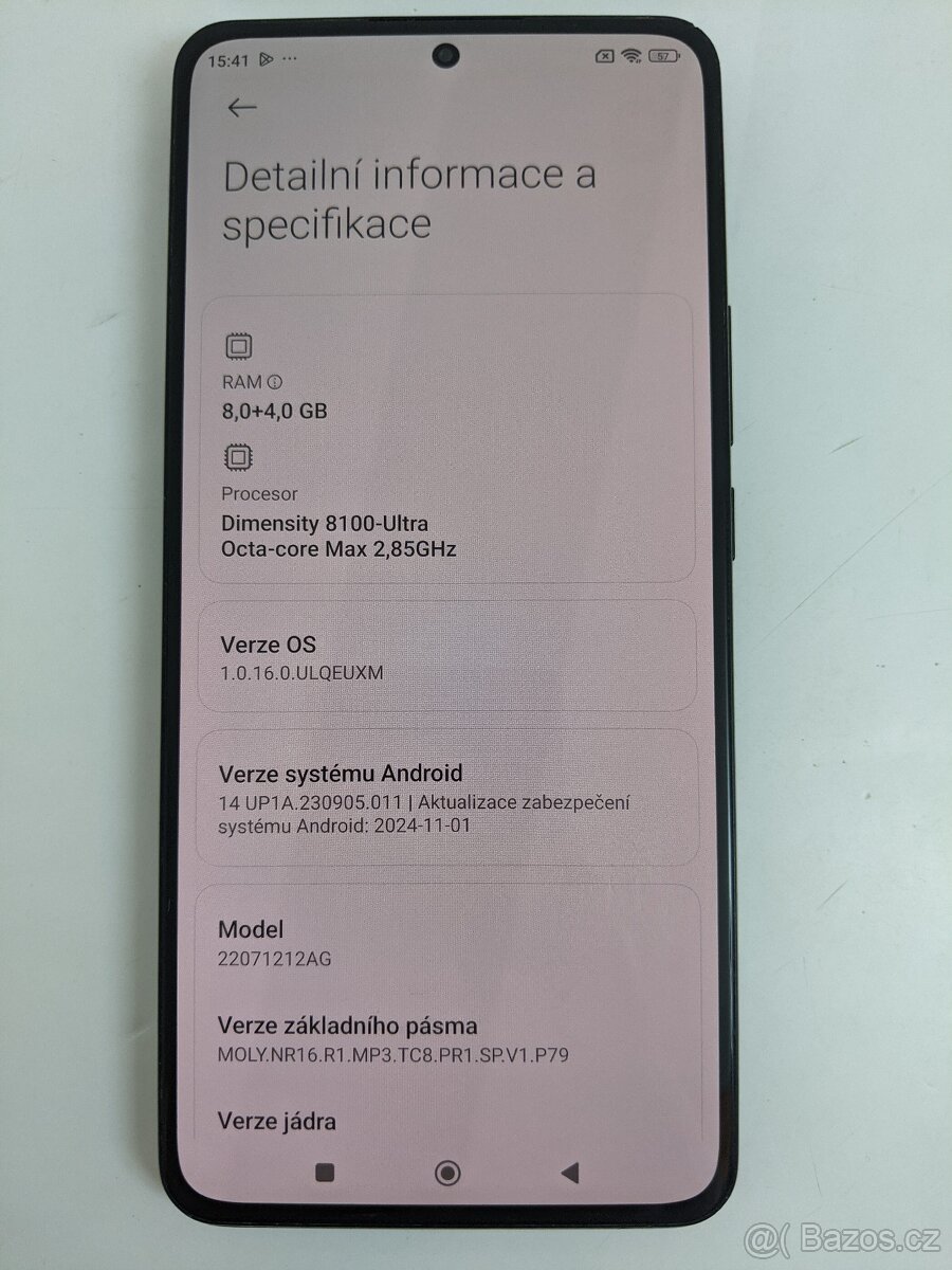 Xiaomi 12T 8/128gb black. Záruka 6 měsíců. - 4