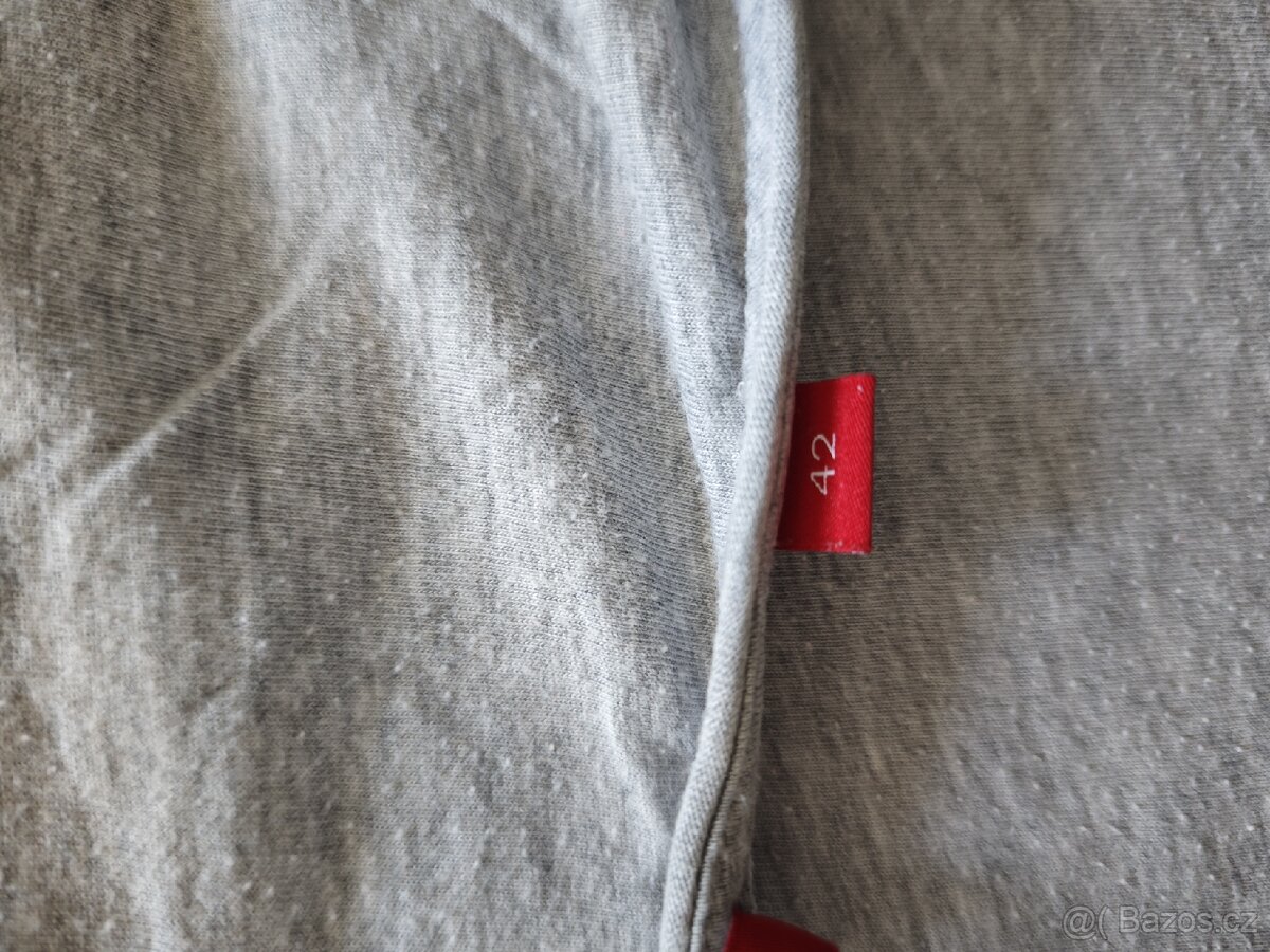 Šedé tričko s ananasy s krátkým rukávem - 4