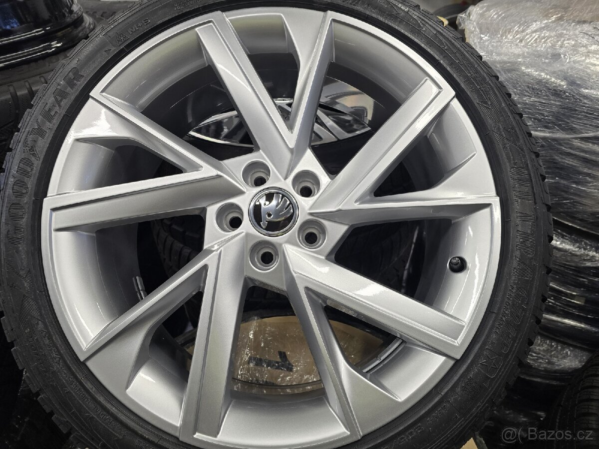 Nová zimní sada alu kol ŠKODA Scala R18 - 4
