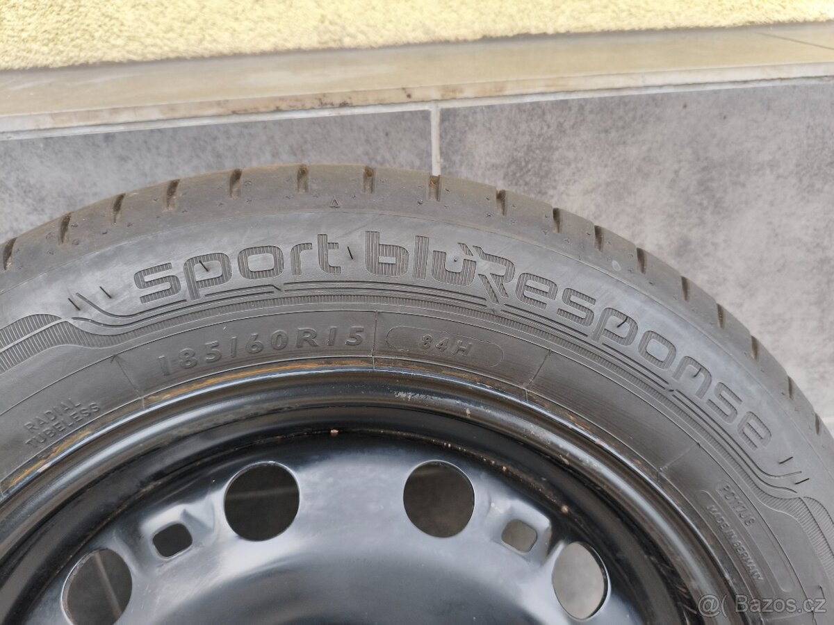 4 x letní pneu 185/60 R15 84H Dunlop Škoda Fabia 3, Rapid - 4