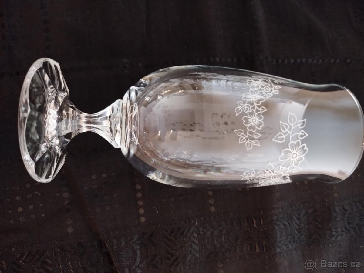 6x sklenice na nožičce - 4