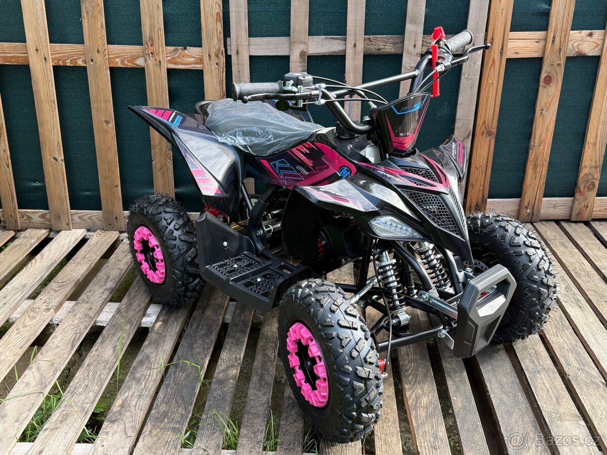Mini Čtyřkolka 49ccm2T růžová A053 - 4