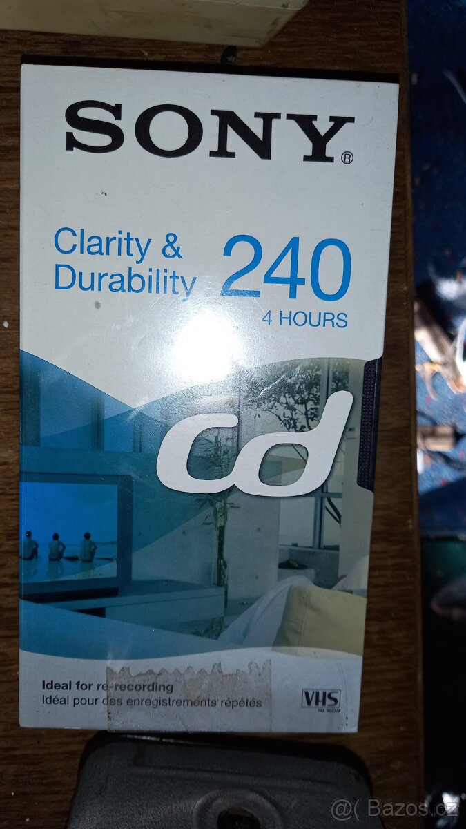 Nové, nerozbalené VHS kazety SONY E-240 CDG Premium - 4