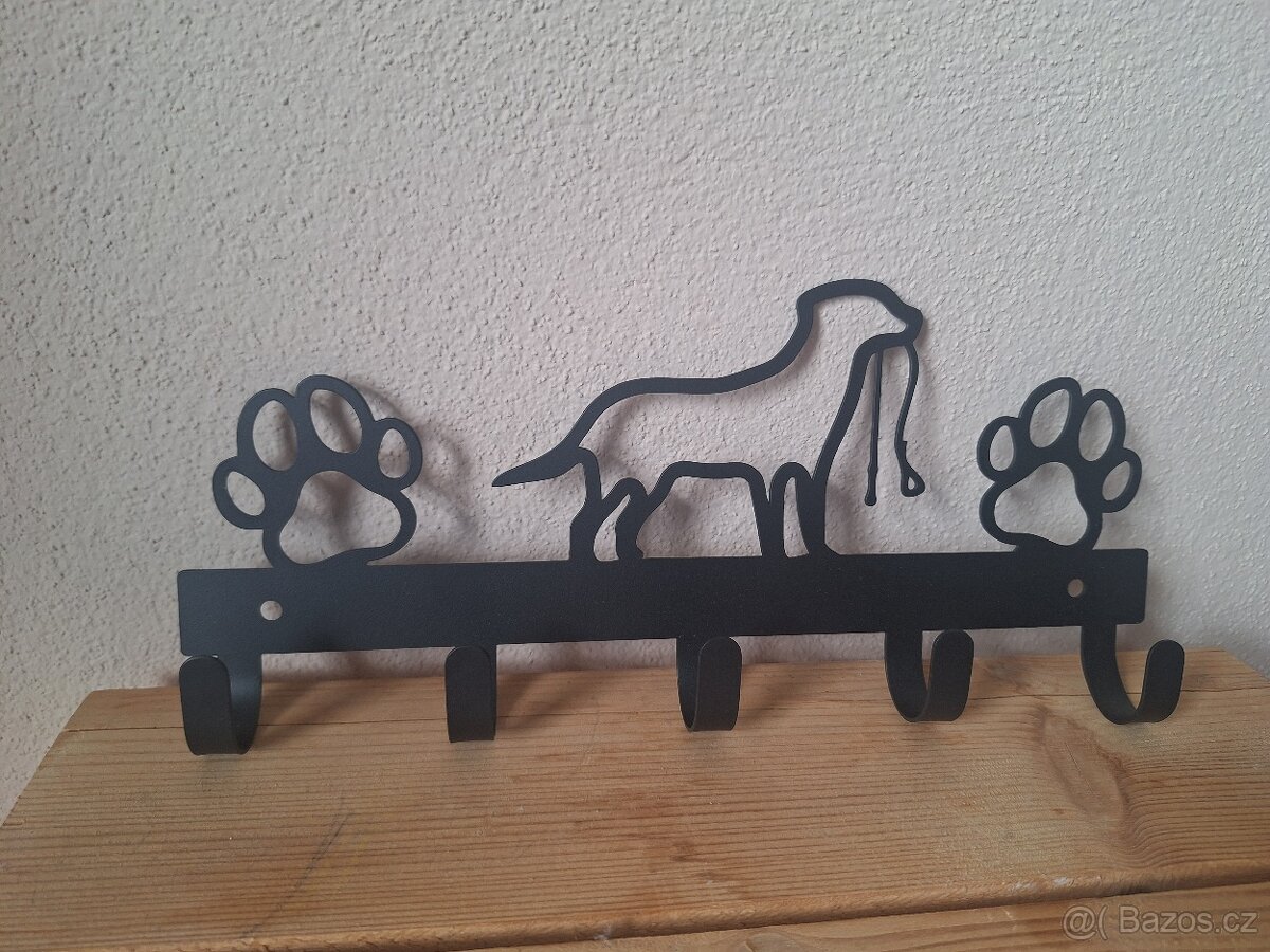 Psí kovový věšák - 4