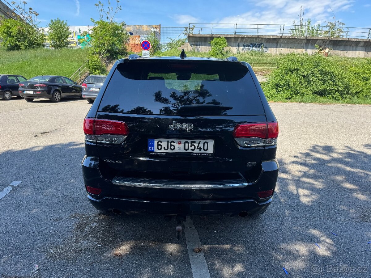 Jeep Grand Cherokee 3,0CRDi 184KW, ČR, 4X4, OVERLAND, TAŽNÉ