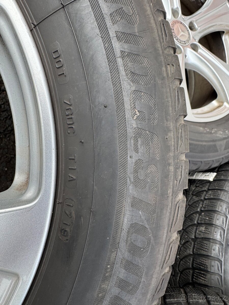 Alu zimní sada Mercedes GLC (ML) 235/60/18 5x112 - 4