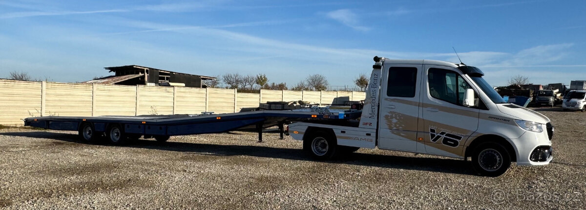 Mercedes-Benz Sprinter ťahač s návesom -na prepravu vozidiel - 4