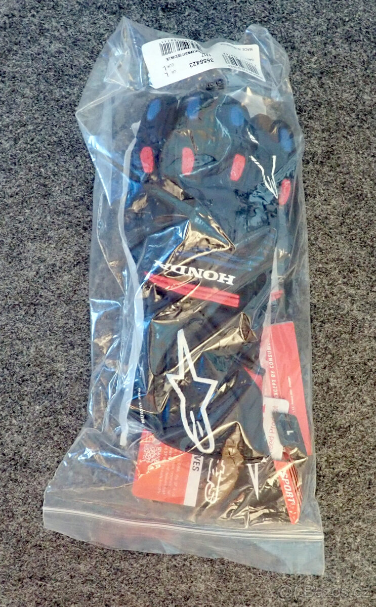 Alpinestars Honda SP-8 V3 Rukavice na motorku - 4