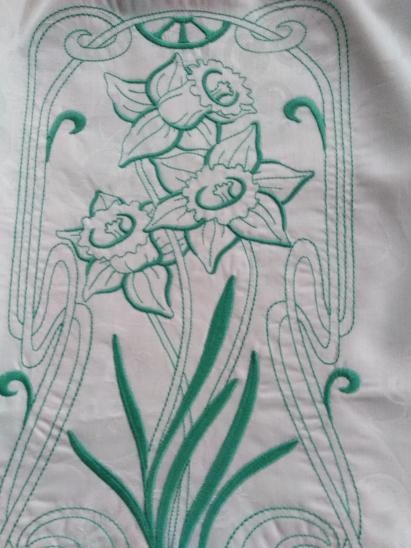 VELKÝ VYŠÍVANÝ POTRAVINOVÝ PYTEL NA PEČIVO I BYLINKY -IBIŠEK - 4