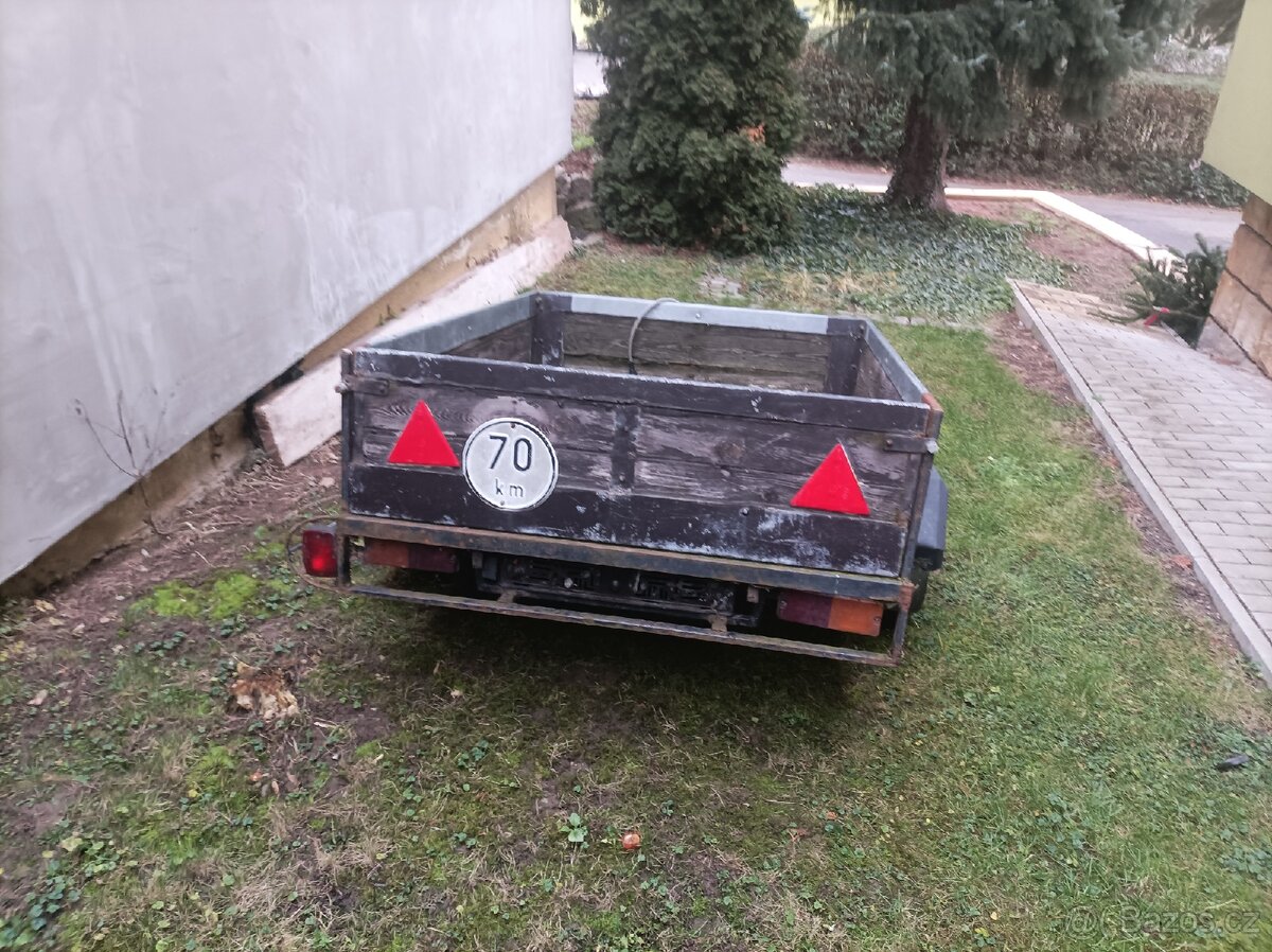 Přívěsný vozík bez TP - 4