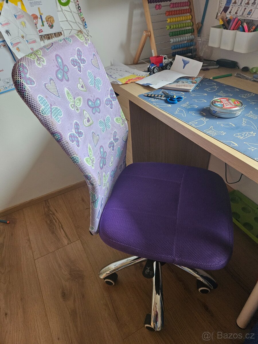 Dětská židle Dingo fialová - 4