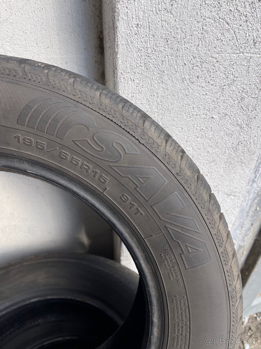 Zimní pneum 195/65/15 Sava Eskimo S3 + - 4