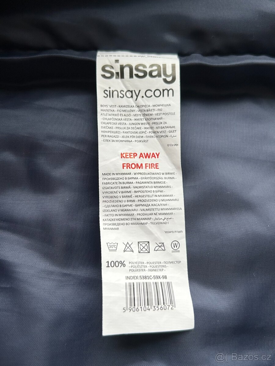 Vesta s kapucí vel. 98 - 4