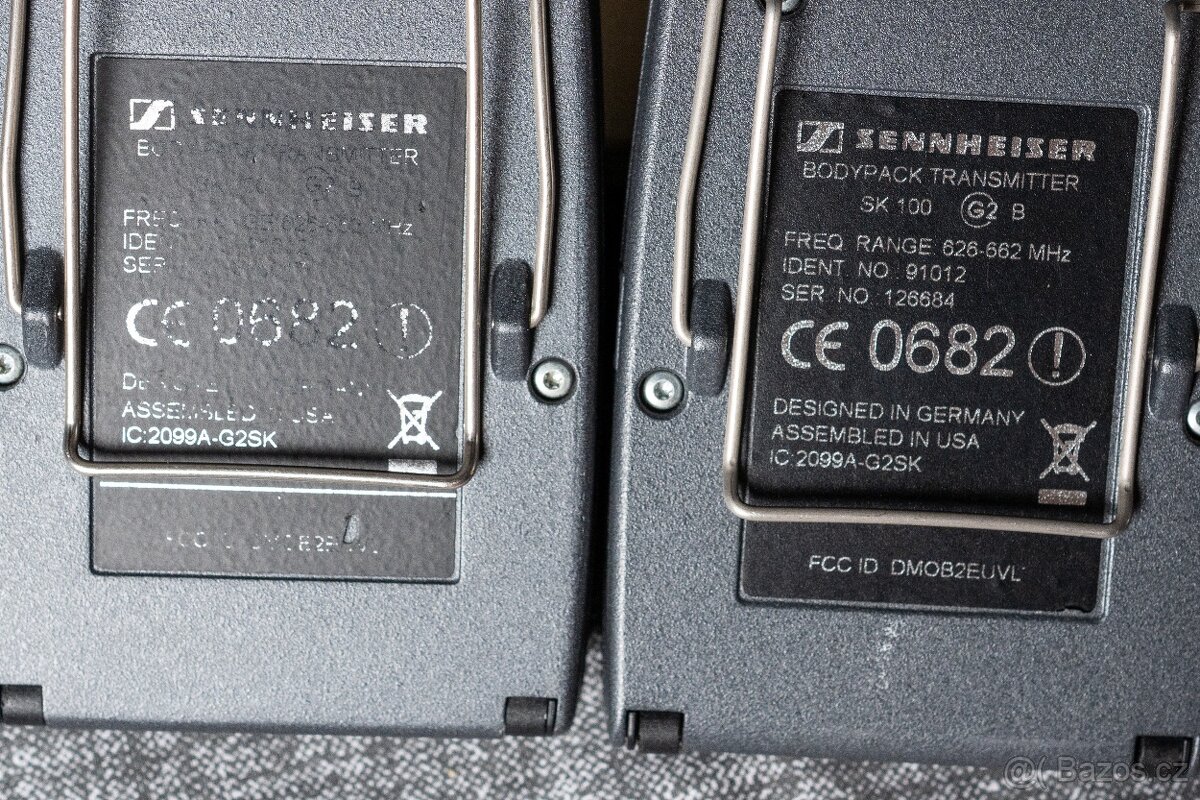 Sennheiser G2 - 2x set mikroportů - 4