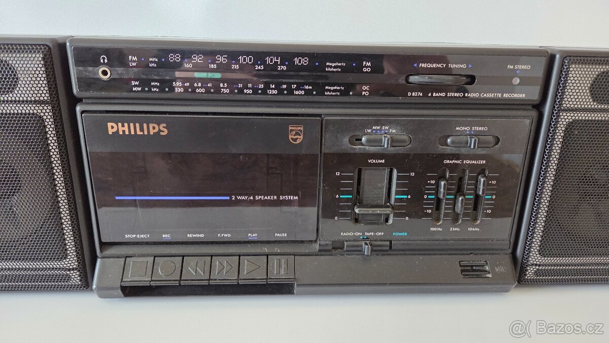 Radiomagnetofon Philips D8274/60 - 4