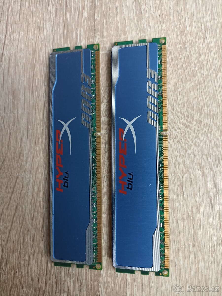 RAM Kingston HyperX blu DDR3 4GB (2x2GB) - 4