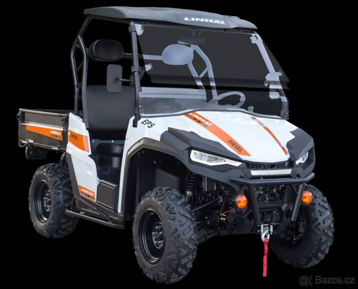 LINHAI UTV 1100 DIESEL EPS, T1B, BÍLÁ