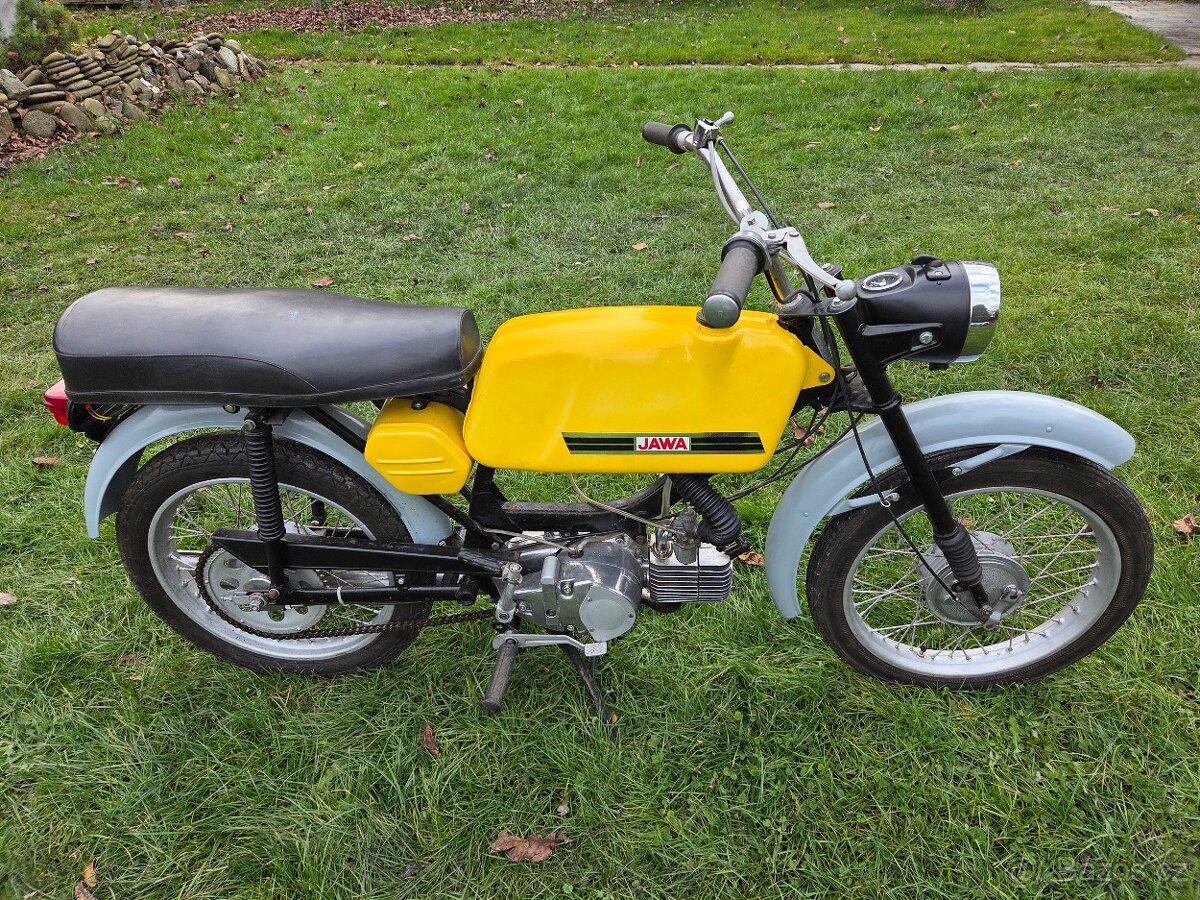 Jawa 23 Mustang bez TP, žlutý 5. - 4