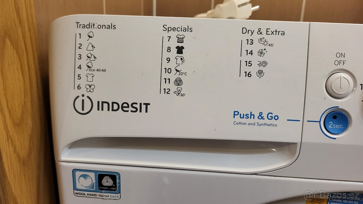 Pračka se sušičkou Indesit BDE 861483X - 4