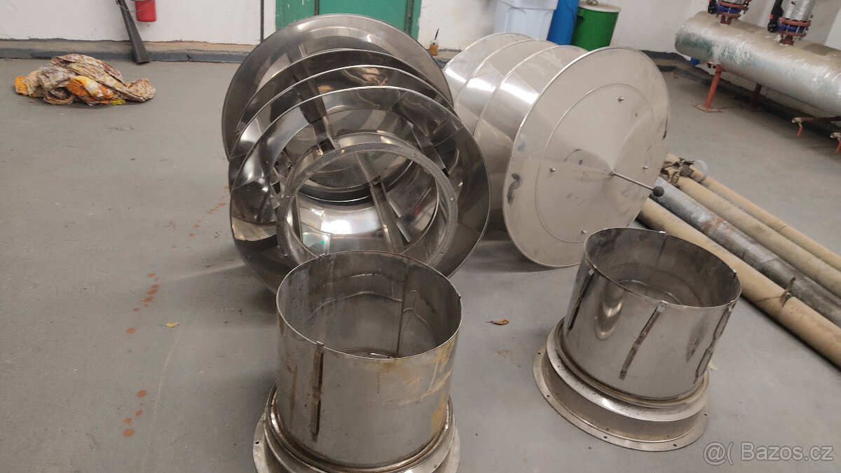Komínová lamelová hlavice ø500mm - 4