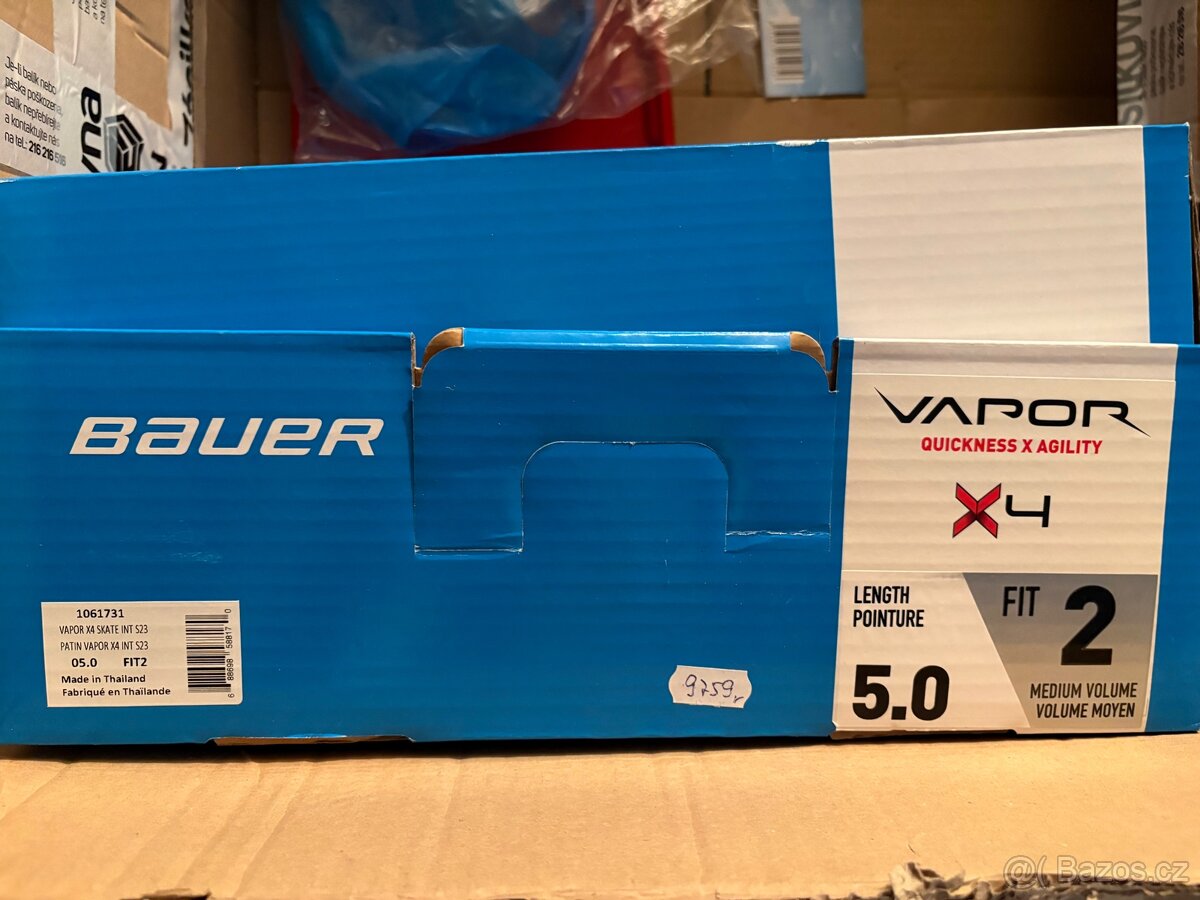 Brusle BAUER VAPOR X4 /stélka 25cm/ vel. 5 - 4