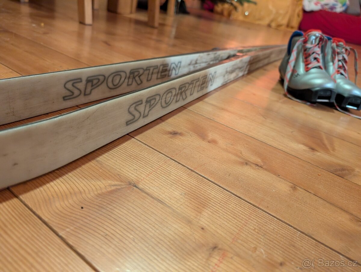 Dětské běžky 150 cm + boty velikost 33 (SNS) - 4