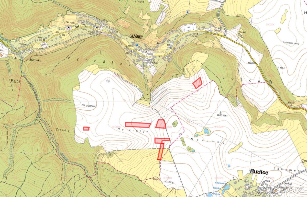 Zemědělská půda, prodej, Lažánky, Blansko - 4
