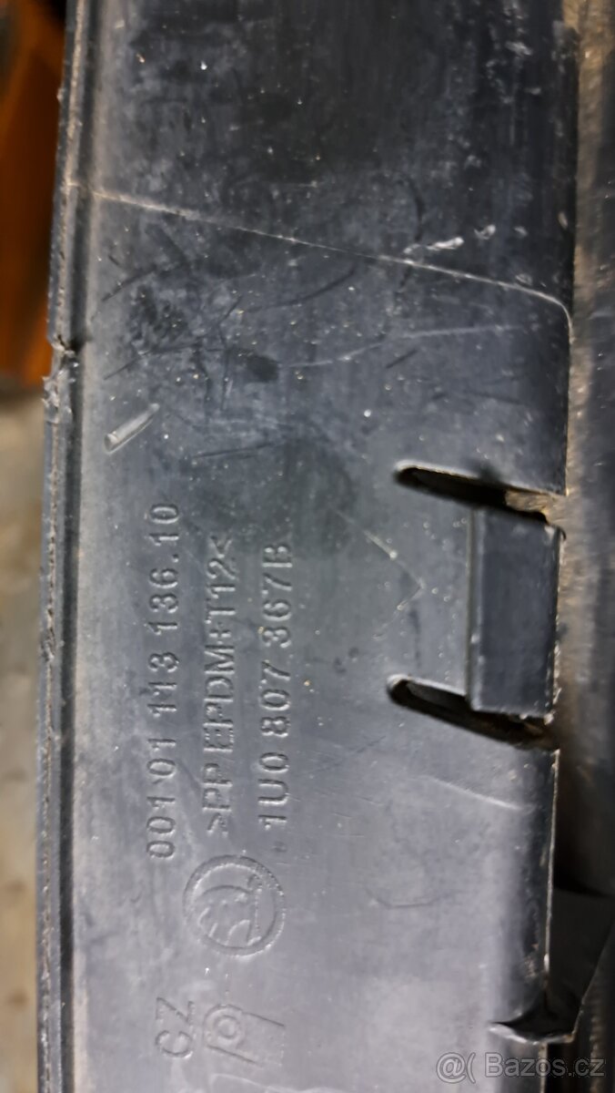 Mřížka nárazníku Octavia 1 facelift levá přední - 4