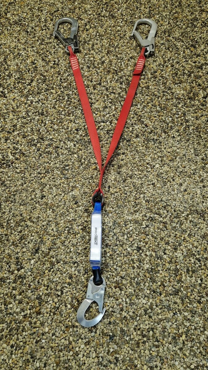 Profesionální bezpečnostní postroj do výšek s tlumičem pádu - 4