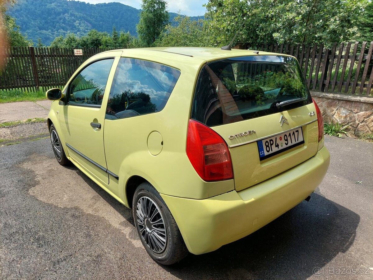Citroen C2 1.1 r. 2005 nová STK 11/27 bez koroze a závad - 4