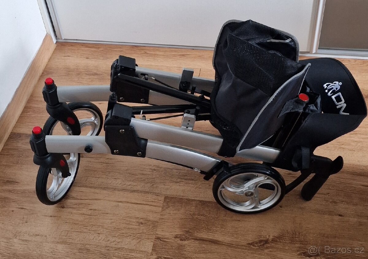 Nové chodítko čtyřkolové, odlehčené - 4
