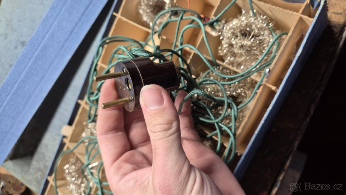 Retro vánoční světýlka - 4