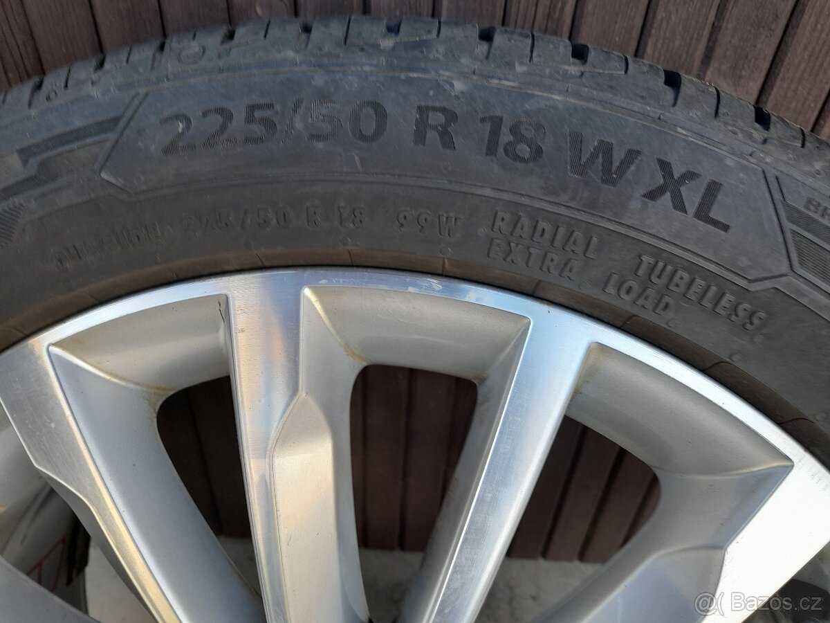 Vyměním 18"pneu s disky trinity za 17"pneu s disky et45 na - 4