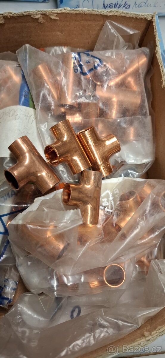 Topení,CU tvarovky D 12 - 4