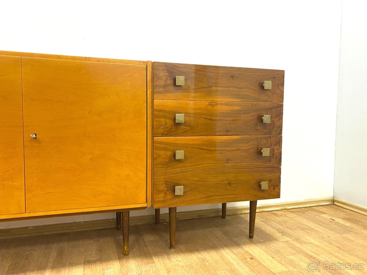 Retro komody 60. léta Brusel… - 4