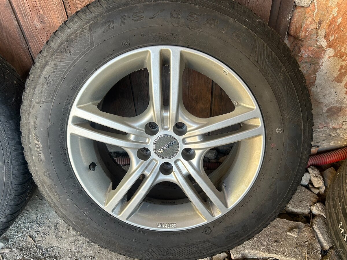 Prodám alu kola 5x108 r16. - 4