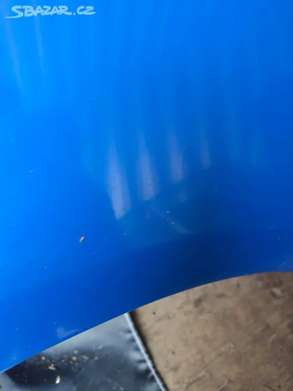 Levý přední blatník škoda fabia 2 , předface modrý - 4