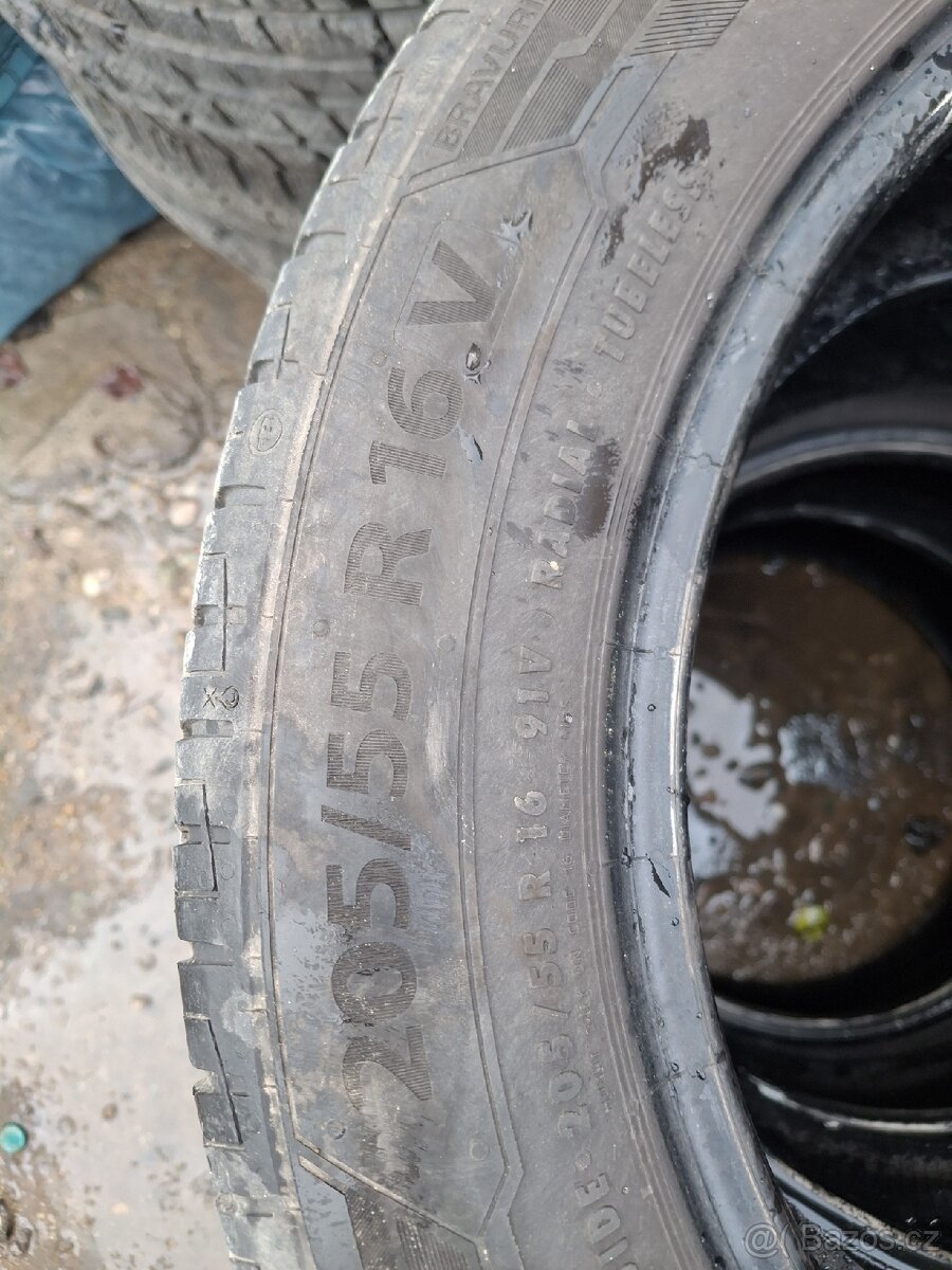 ZIMNÍ PNEU 205/55/16 4ks Barum - 4