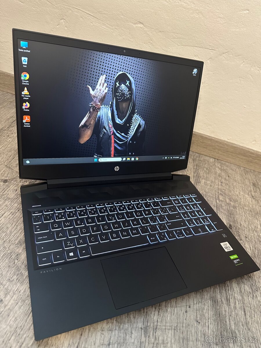 HERNÍ NOTEBOOK HP - i5/SSD/GTX./WIN11 - 4